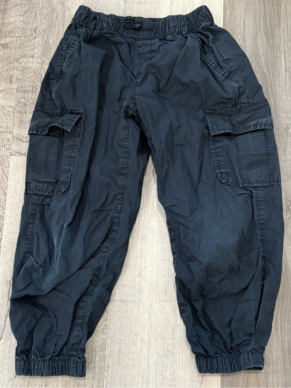GAP Girls Black Cargo Jogger